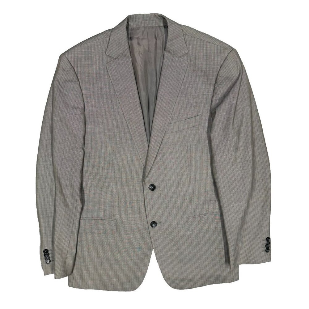 Ermenegildo Zegna Light Gray Glen Plaid Sport Coat